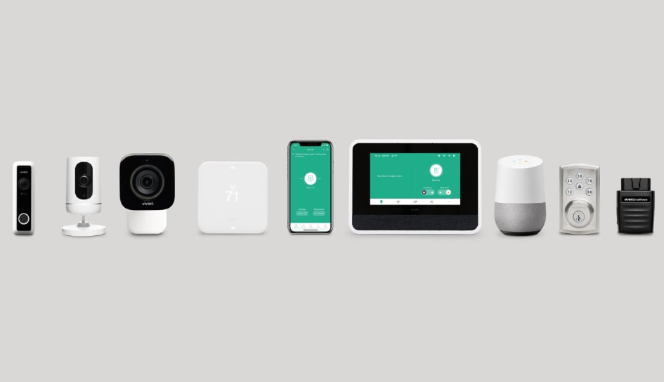Vivint home security product line in Baton Rouge
